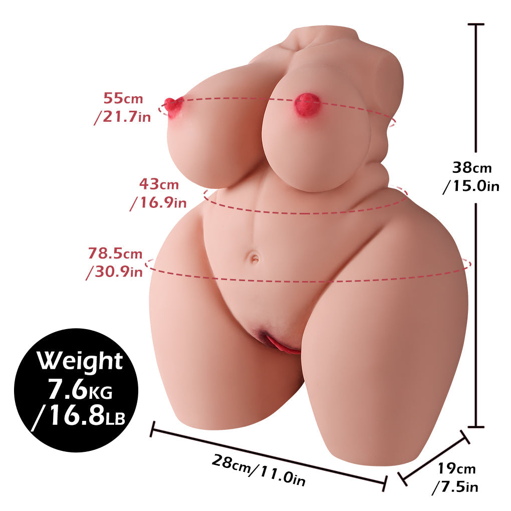 CE and RoHS certified BBW sex doll packaging