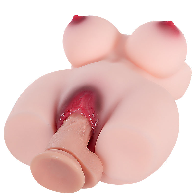 Packaging and accessories of busty sex torso