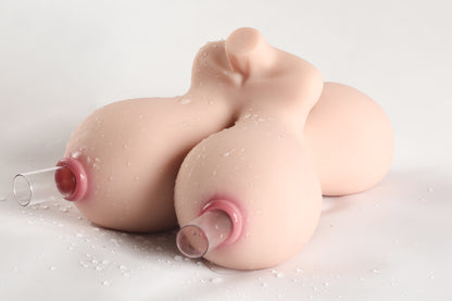 Waterproof busty stroker sex doll in hand